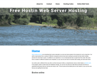 free-hostin.com screenshot