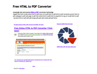 free-html-to-pdf.blogspot.com screenshot