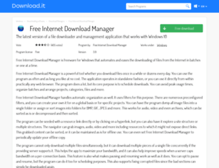 free-internet-download-manager.jaleco.com screenshot