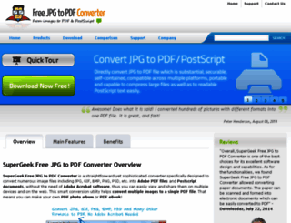 free-jpg-to-pdf.com screenshot