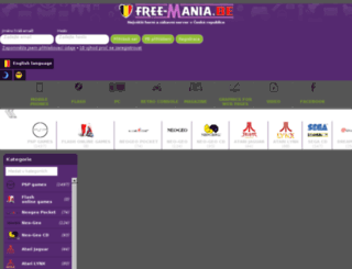 free-mania.be screenshot