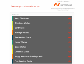 free-merry-christmas-wishes.xyz screenshot