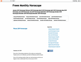 free-monthlyhoroscope.blogspot.com screenshot