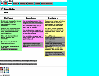 free-notes.net screenshot