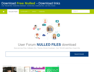 free-nulled.com screenshot