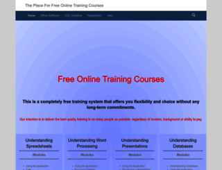 free-online-training-courses.com screenshot