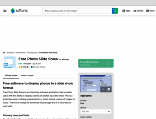 free-photo-slide-show.en.softonic.com screenshot