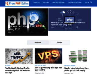 free-php-editor.com screenshot