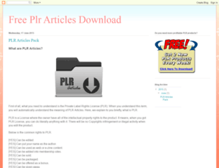 free-plr-articles-download.blogspot.com.br screenshot