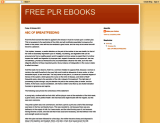 free-plr-ebooks.blogspot.mx screenshot