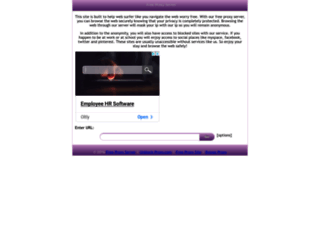 free-proxyserver.com screenshot