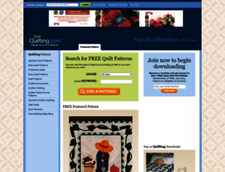 free-quilting.com screenshot