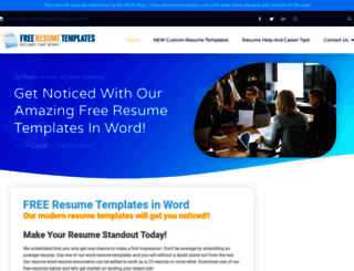 free-resume-templates.net screenshot