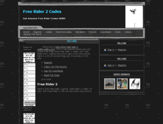 free-rider-2-codes.webs.com screenshot
