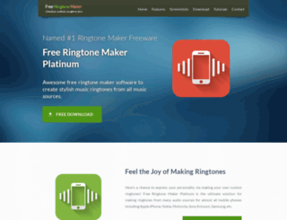 free-ringtone-maker.net screenshot