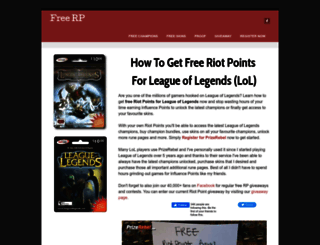 free-riot-points.com screenshot