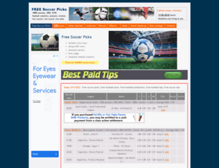free-soccer-picks.com screenshot