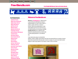 free-stencils.com screenshot