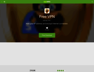 free-vpn.apponic.com screenshot