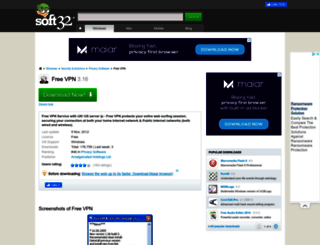 free-vpn.soft32.com screenshot