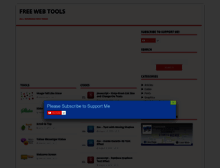 free-web-tools.com screenshot