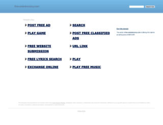 free-webdirectory.com screenshot