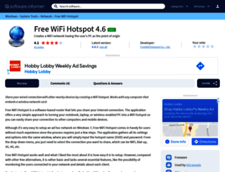 free-wifi-hotspot.informer.com screenshot