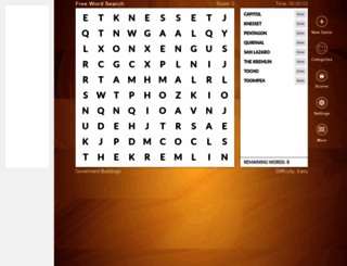 free-word-search.com screenshot