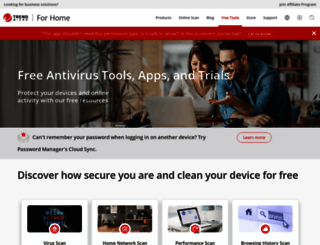 free.antivirus.com screenshot