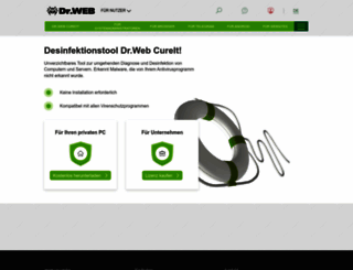 free.drweb-av.de screenshot