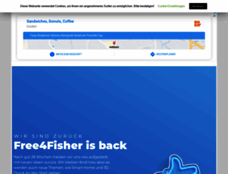 free4fisher.de screenshot