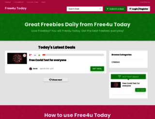 free4utoday.co.uk screenshot