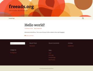 freeads.org screenshot
