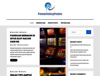 freeartisticphotos.com screenshot