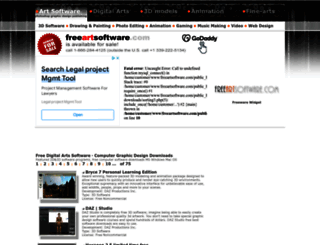 freeartsoftware.com screenshot