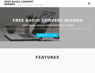 freeaudioconverter.org screenshot