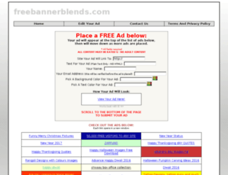 freebannerblends.com screenshot