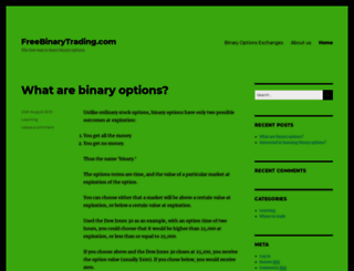 freebinarytrading.com screenshot