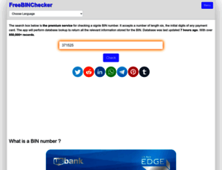 freebinchecker.com screenshot