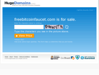 freebitcoinfaucet.com screenshot