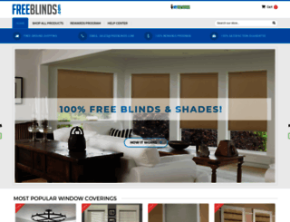 freeblinds.com screenshot