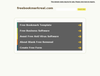 freebookmarkreal.com screenshot