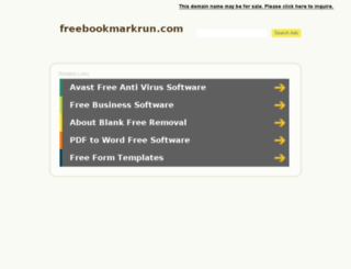 freebookmarkrun.com screenshot