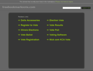 freebookmarkvote.com screenshot