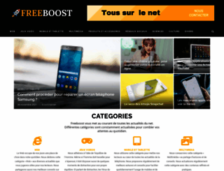 freeboost.fr screenshot