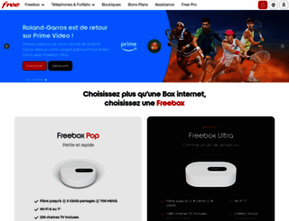freebox.fr screenshot