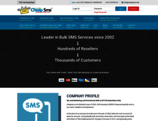 freebulksms.com screenshot
