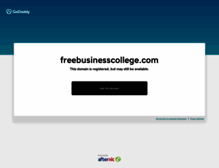 freebusinesscollege.com screenshot