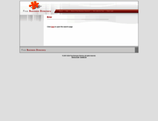 freebusinessdirectory.com screenshot
