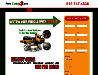 freecash4cars.com screenshot
